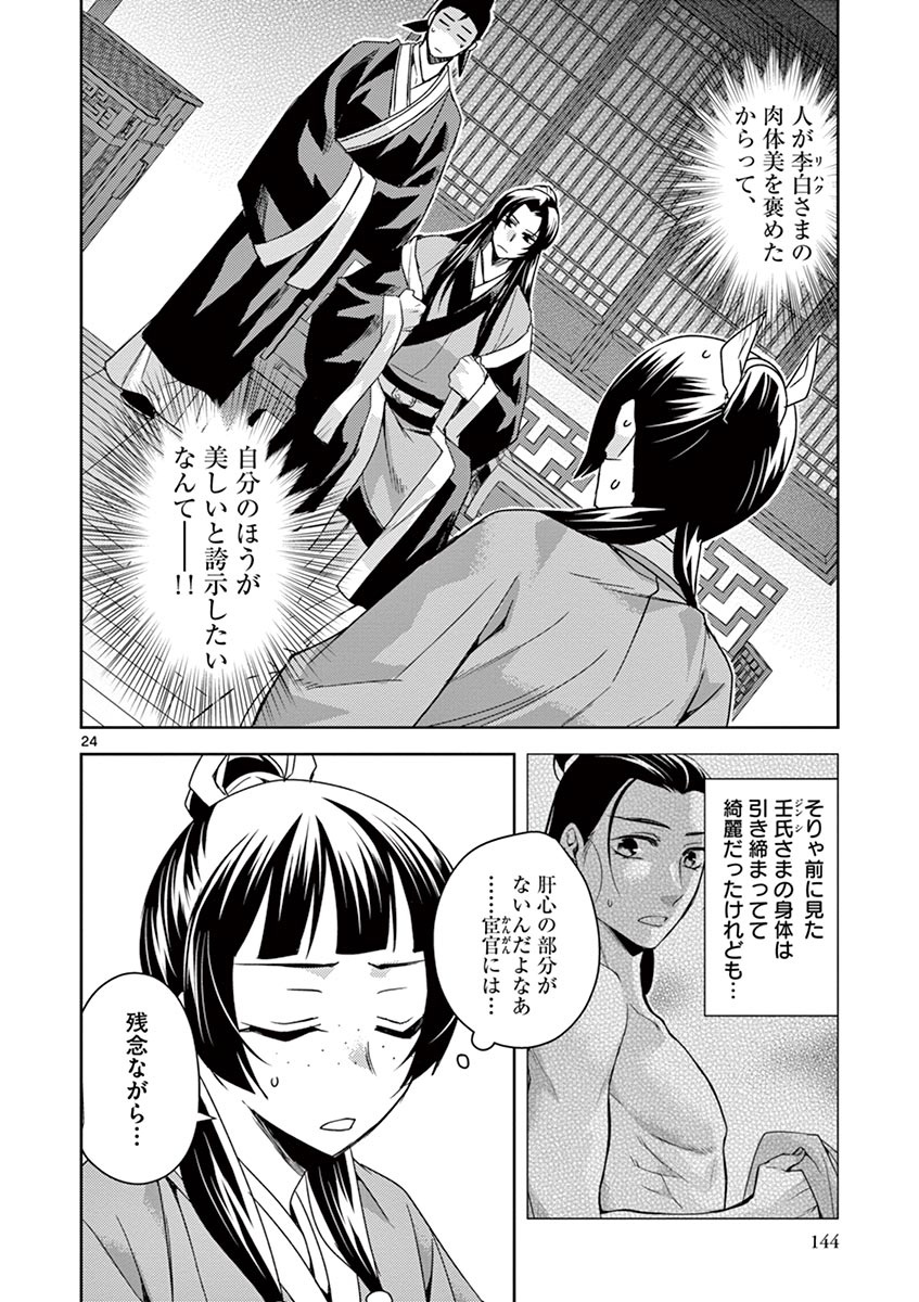 薬屋のひとりごと～猫猫の後宮謎解き手帳～ The Apothecarys Monologue (KURATA Minoji) 第26話 - Page 24