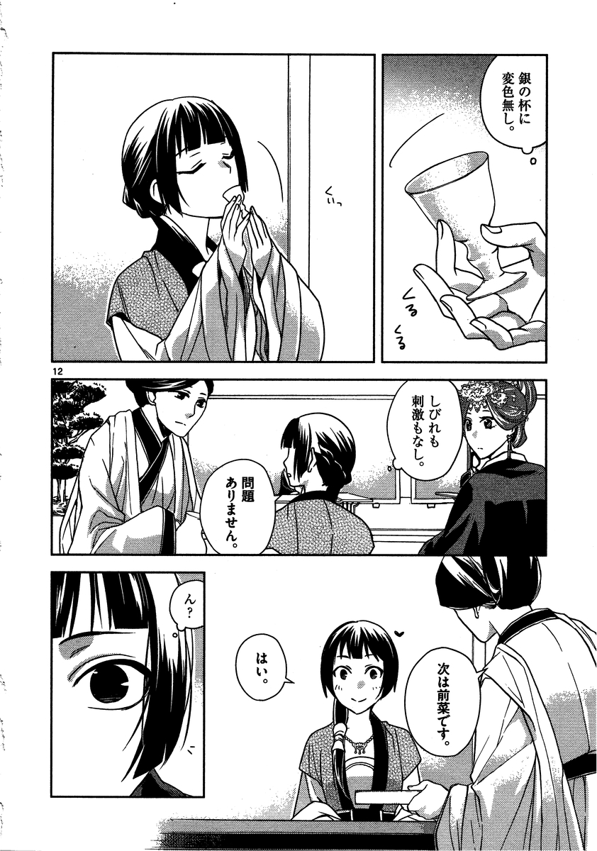 薬屋のひとりごと (KURATA Mi 第7話 - Page 12