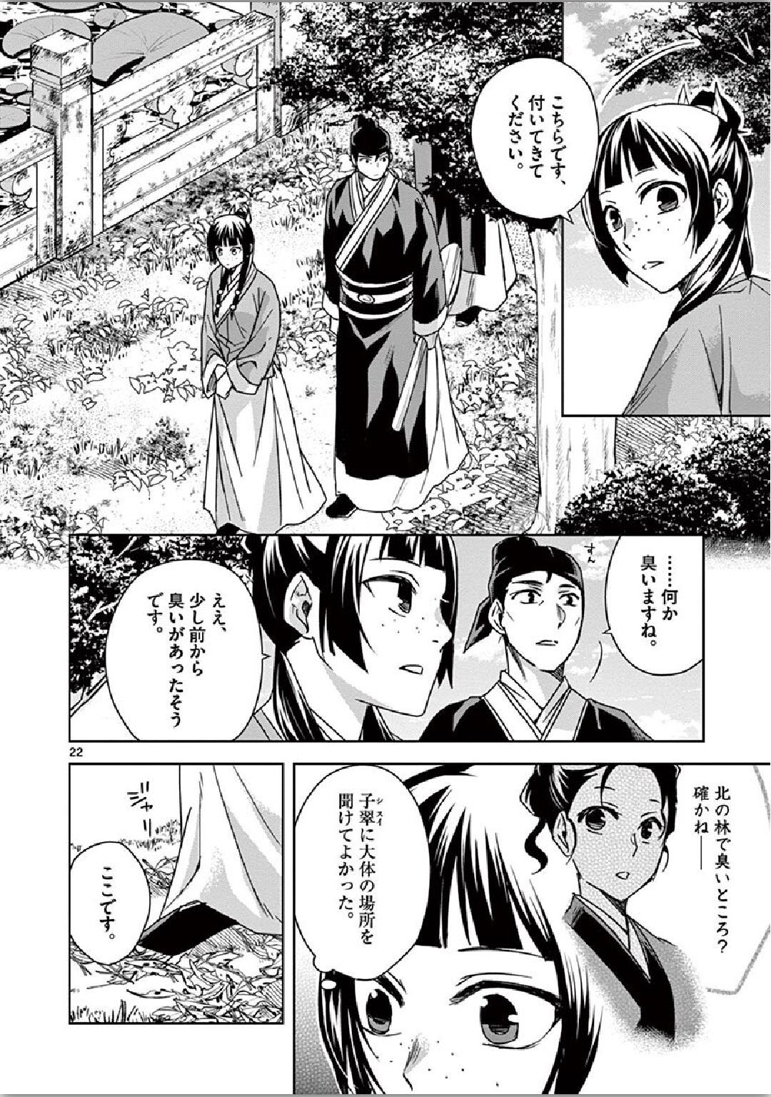 薬屋のひとりごと (KURATA Mi 第35話 - Page 22