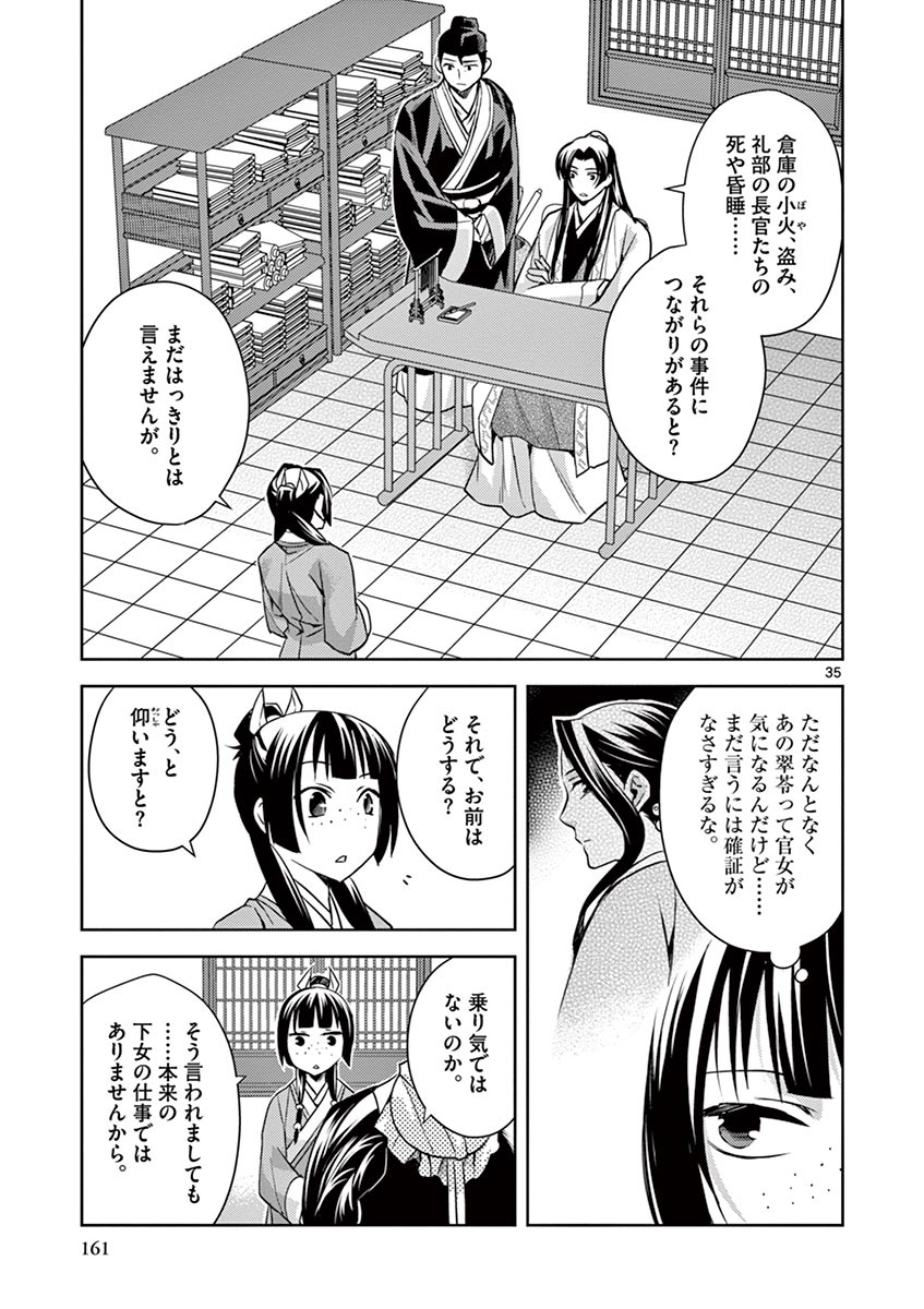 薬屋のひとりごと (KURATA Mi 第22話 - Page 35