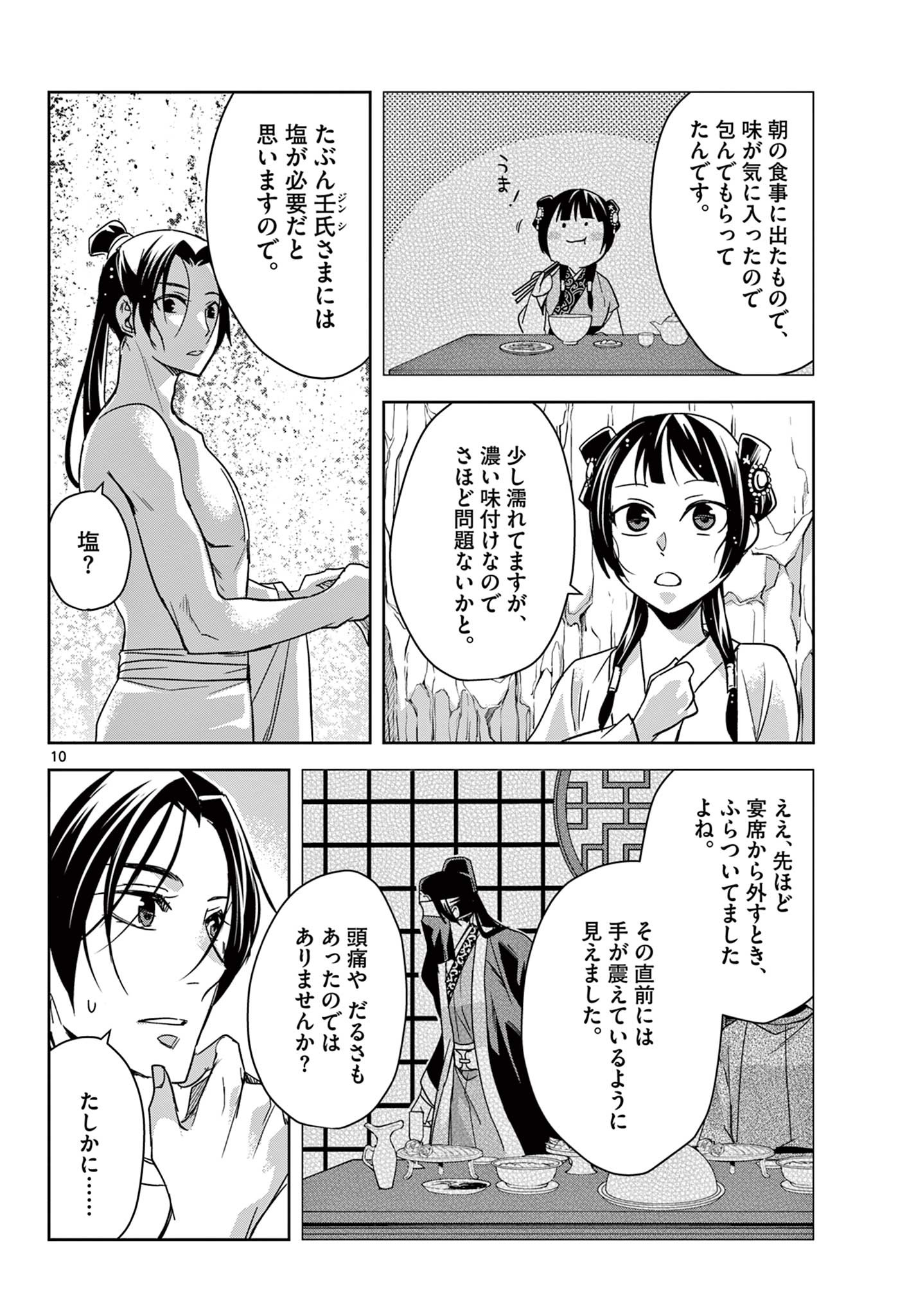 薬屋のひとりごと～猫猫の後宮謎解き手帳～ The Apothecarys Monologue (KURATA Minoji) 第51.1話 - Page 10