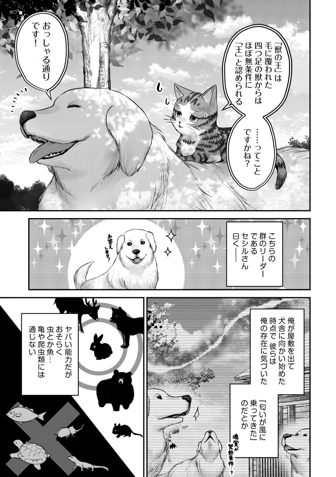 我輩は猫魔導師である～キジトラ・ルークの快適チート猫生活～ 第7.1話 - Page 3