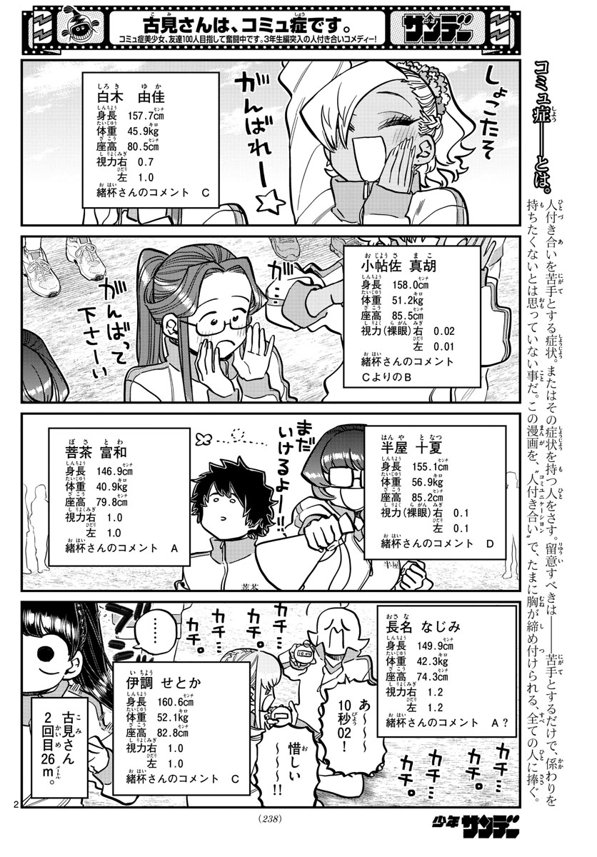 古見さんは、コミュ症です 第346話 - Page 2