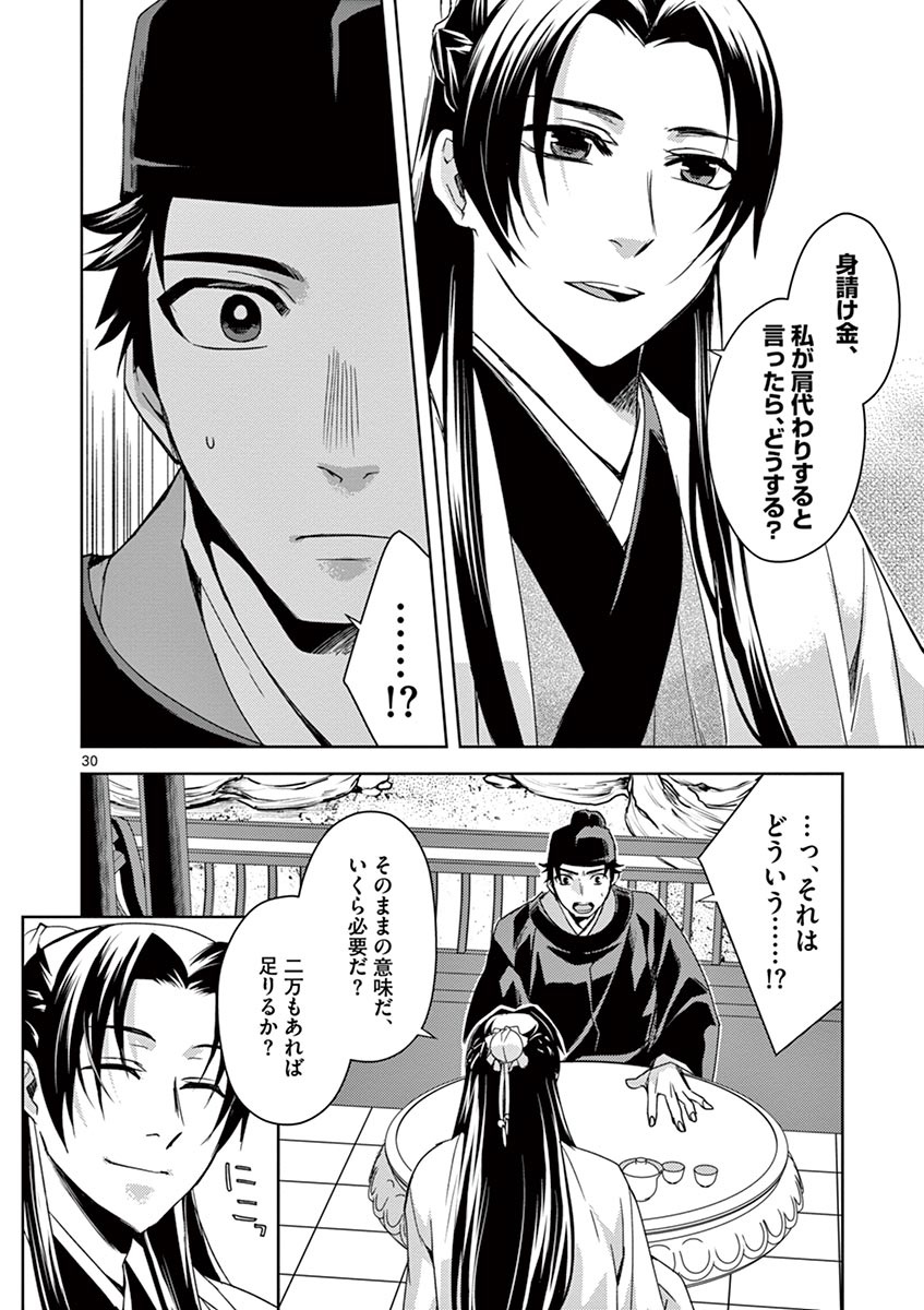 薬屋のひとりごと～猫猫の後宮謎解き手帳～ The Apothecarys Monologue (KURATA Minoji) 第26話 - Page 30