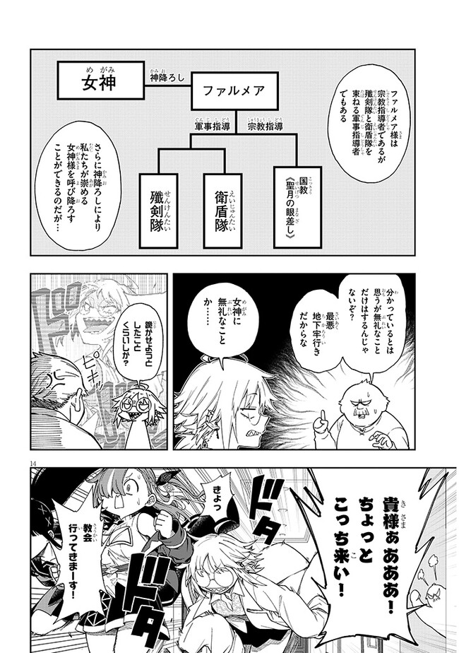 我が焔炎にひれ伏せ世界　ep.1 魔王城、燃やしてみた 第5.1話 - Page 14