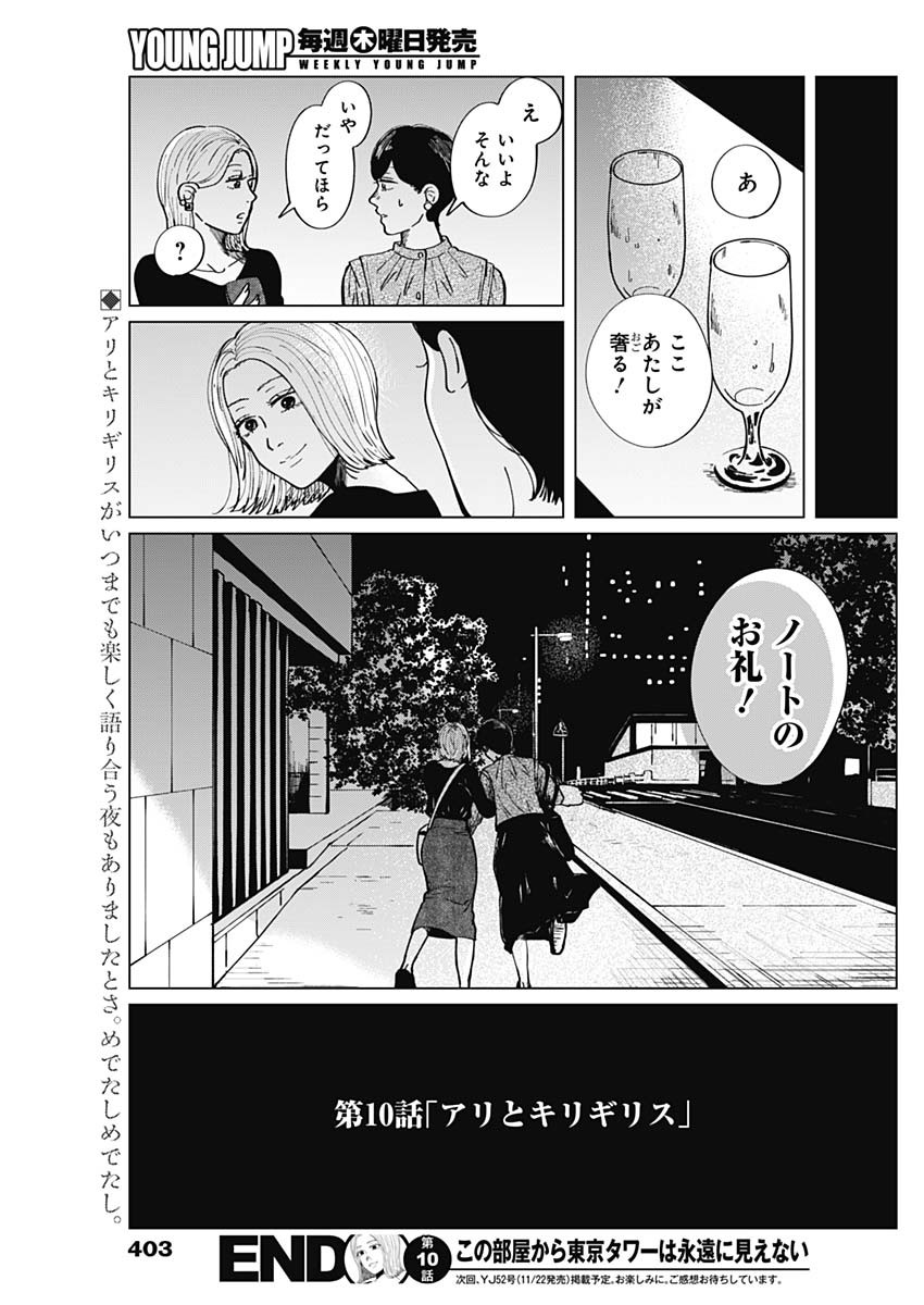 この部屋から東京タワーは永遠に見えない 第10話 - Page 33