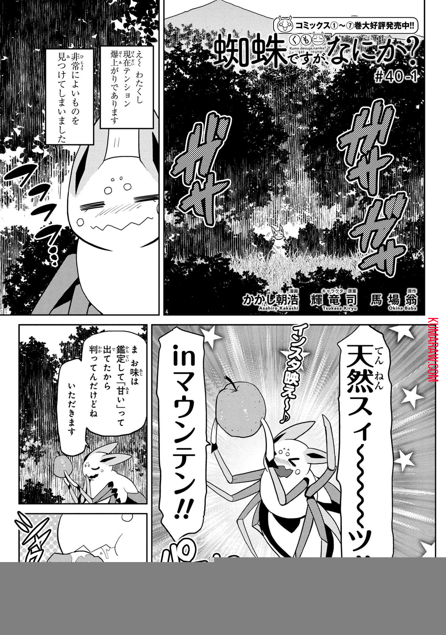 蜘蛛ですが、なにか？ 第40.1話 - Page 1