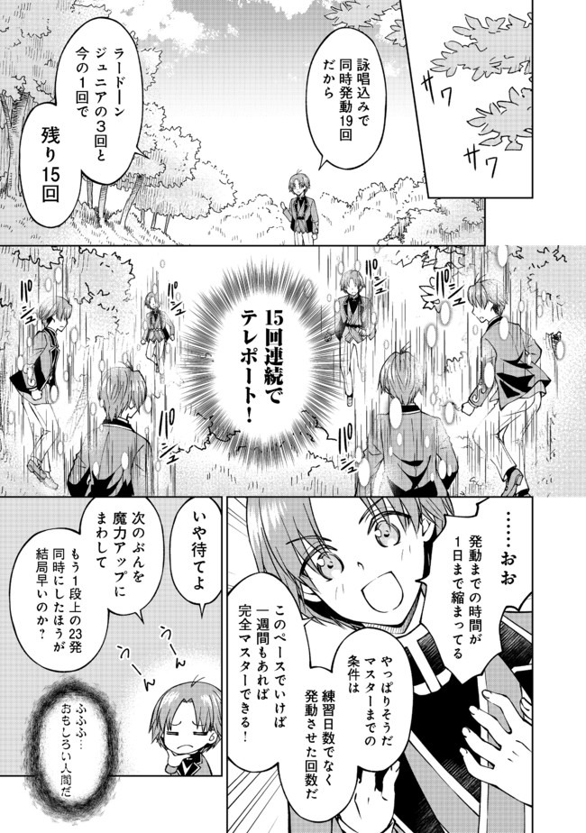 没落予定の貴族だけど、暇だったから魔法を極めてみた 第11話 - Page 17