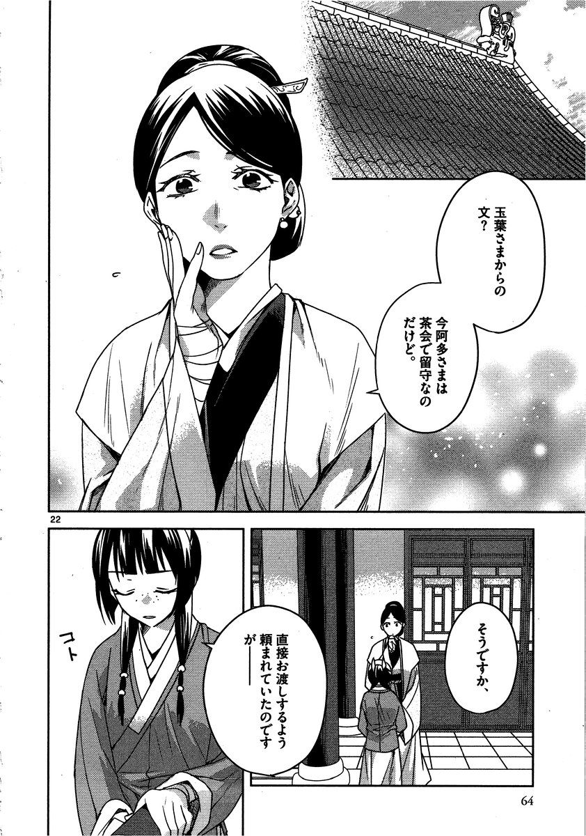 薬屋のひとりごと (KURATA Mi 第11話 - Page 22