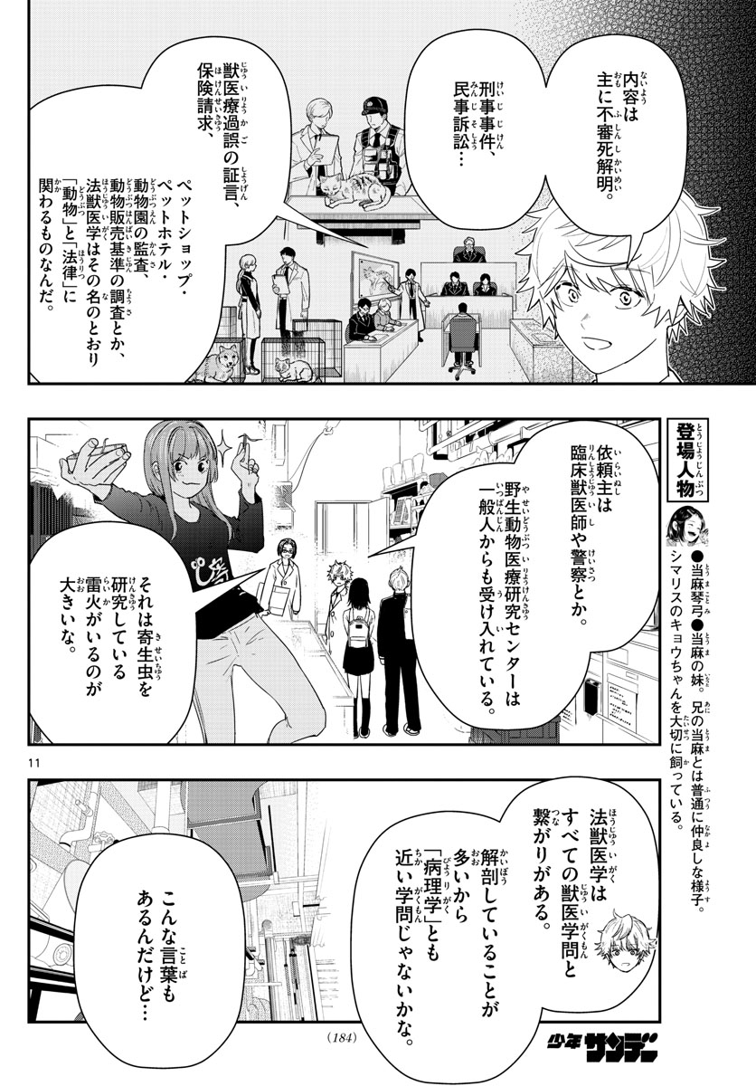 ラストカルテ-法獣医学者 当麻健匠の記憶- 第50話 - Page 12