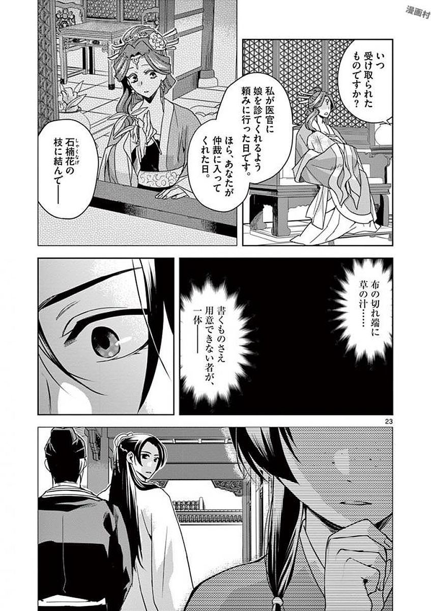 薬屋のひとりごと (KURATA Mi 第1話 - Page 23