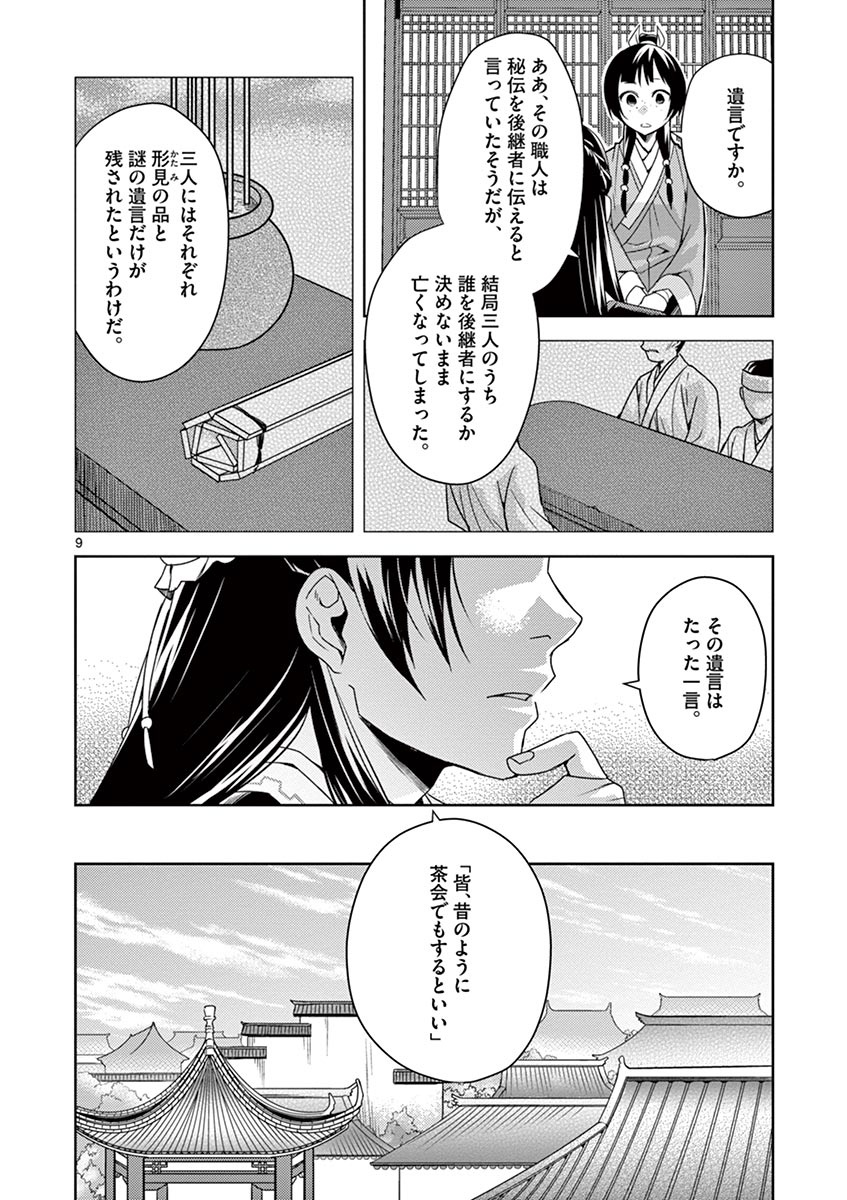 薬屋のひとりごと～猫猫の後宮謎解き手帳～ The Apothecarys Monologue (KURATA Minoji) 第19話 - Page 10