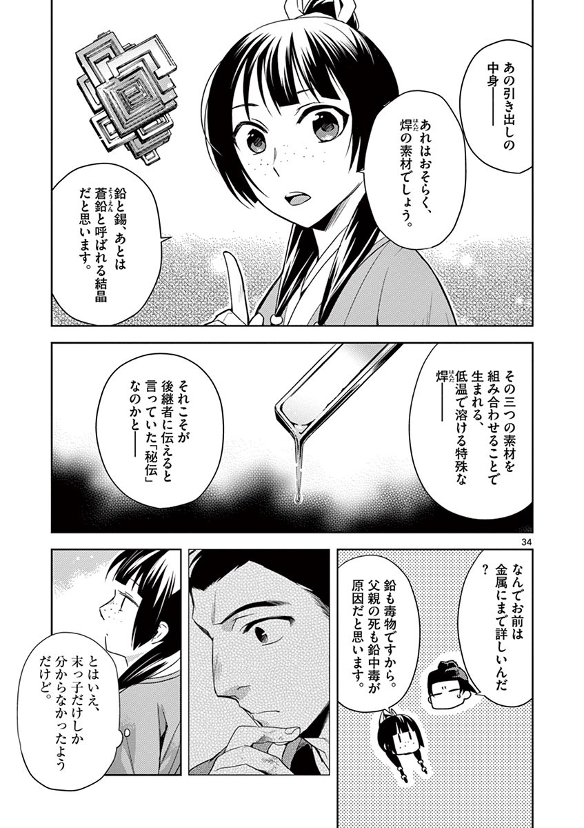 薬屋のひとりごと (KURATA Mi 第19話 - Page 35